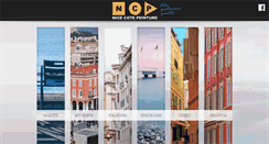 Desktop Screenshot of nicecotepeinture.fr